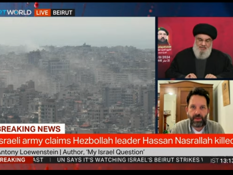 TRT World interview on Israel’s killing of Hizbollah leader