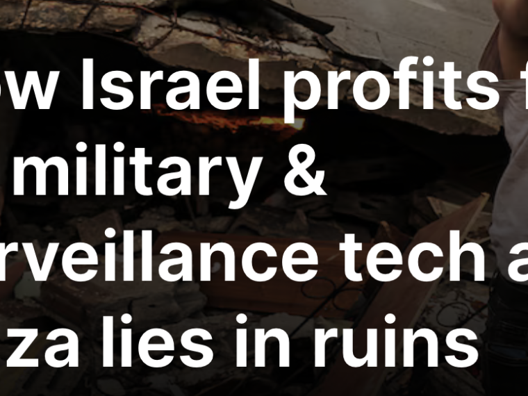 Profiting from endless war in Gaza