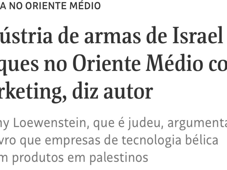 Israel’s sordid history with the Brazilian state