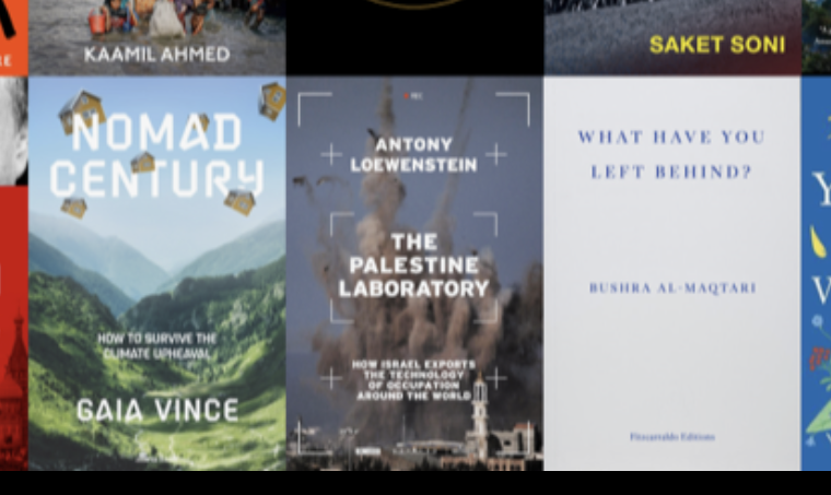 The Palestine Laboratory makes long-list for the Christopher G. Moore Foundation literary prize