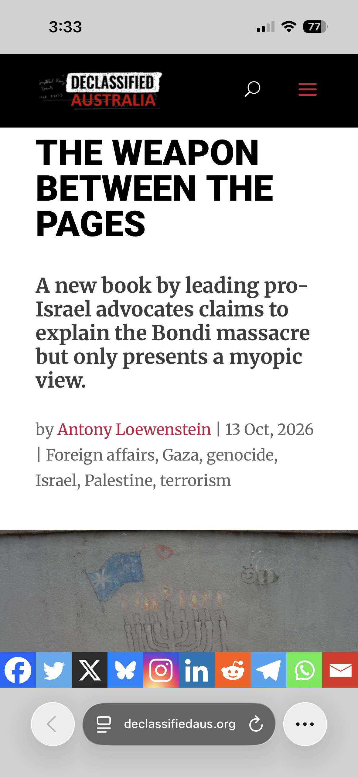 The dangers of myopic thinking after the Bondi massacre